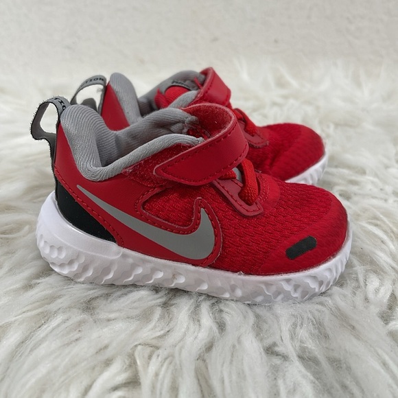 Nike Other - NIKE Baby Toddler Shoes Size 3C Revolution 5 Sneakers Slip Unisex On BQ5673-603